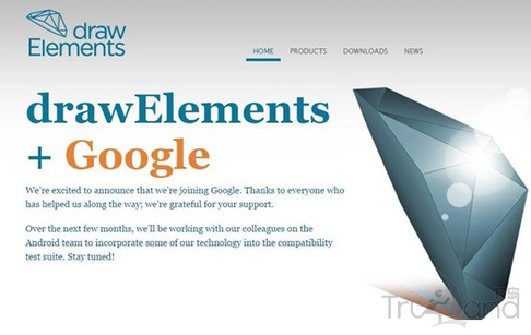 google收购DrawElements